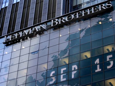 lehman brothers bankruptcy  anniversary  remember  learn   globe  mail