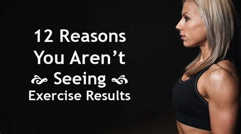 reasons  arent  exercise results  health science journal