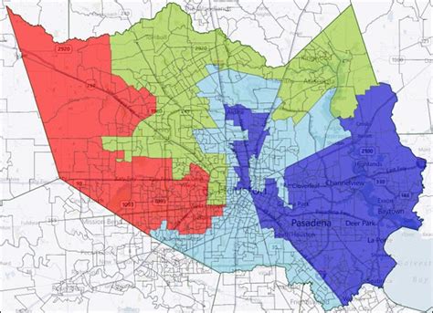 map  harris county precinct