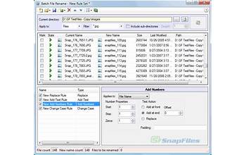 Ezyware Batch File Renamer screenshot #2