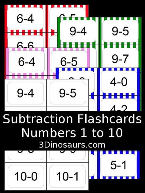 addition  subtraction flashcards    mona conleys