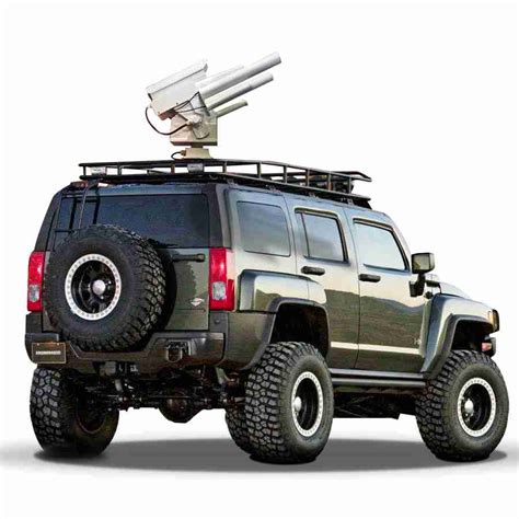 degree vehicle car anti drone signal jammer system  remote control  camera detection