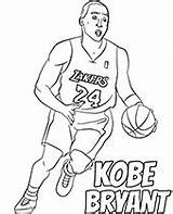 Kobe Topcoloringpages Athletes sketch template