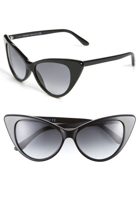 tom ford plastic cat s eye sunglasses nordstrom