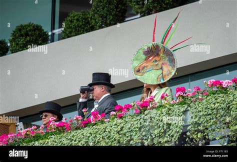 The First Day Of Royal Ascot In England Celebrated By British Royalty
