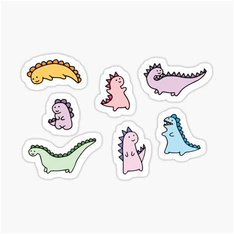 stickers  sale dinosaur stickers aesthetic stickers cool stickers
