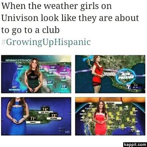 When The Weather Girls On Univision Look Like They Are