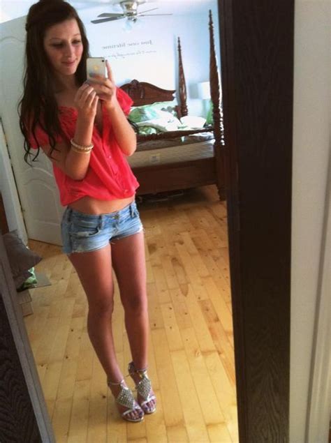 micro shorts denim shorts amateur selfie dressingyourtruth the best outfits pinterest