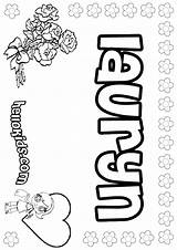 Lauryn Coloring Pages Hellokids Names Print Color Online Posters Girl Lilli Linzee sketch template