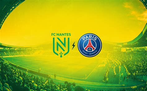 fc nantes fc nantes paris sg les echos du match