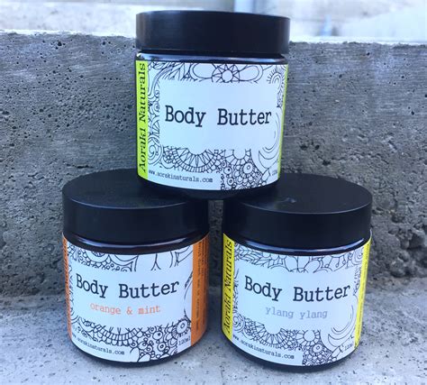 body butter  scent choices