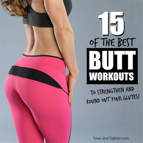 15 great workouts to tone your glutes tone and tighten