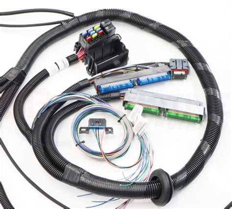 ls harness  pcm ecm drive  wire standalone le ev    bluegreen parts