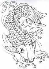 Carp Vikingtattoo Koifish Carpas Maske Hannya Decalque Carpa Tatuagem Malvorlagen Pez Goldfish Japanische Falso Meanings Cervos Outlines Adult Viking Getdrawings sketch template