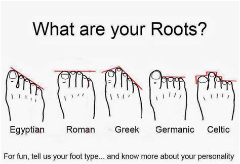 foot type tells   personality