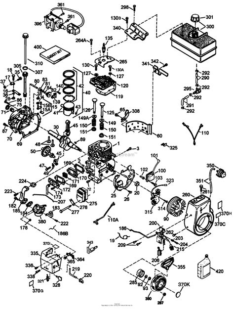 toro  power max  le snowthrower  sn   parts diagram  engine