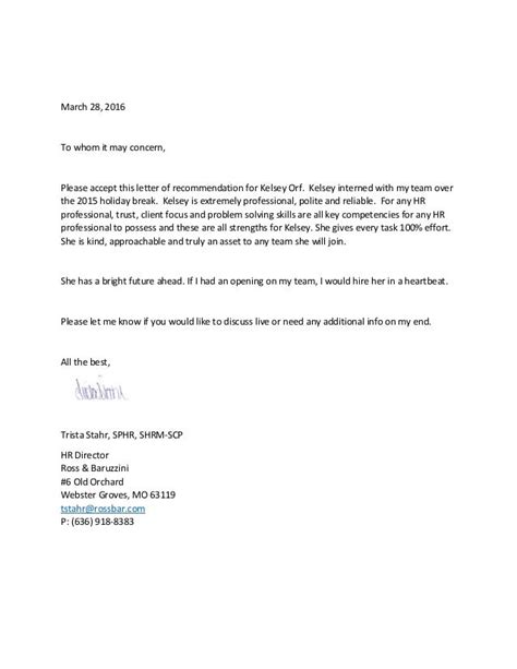 letter  reccomendation kelsey orf