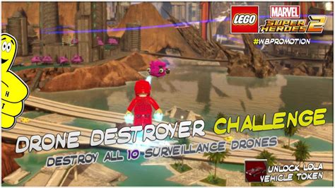 lego marvel superheroes  drone destroyer challenge htg happy thumbs gaming