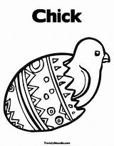 Coloring Chick Easter Cute Pages Chicks Chicky Print Printable Spring Twistynoodle Book Color Getcolorings sketch template