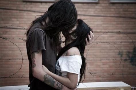 Pin By Sydney Wright On Wedding Emo Couples Cute Emo