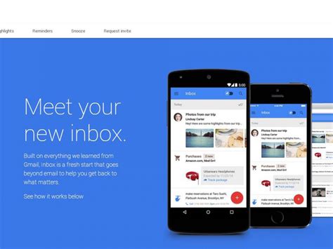 googles  inbox product  gmail  change email