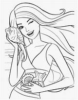 Barbie Coloring Pages Printable Ken Filminspector Beach sketch template