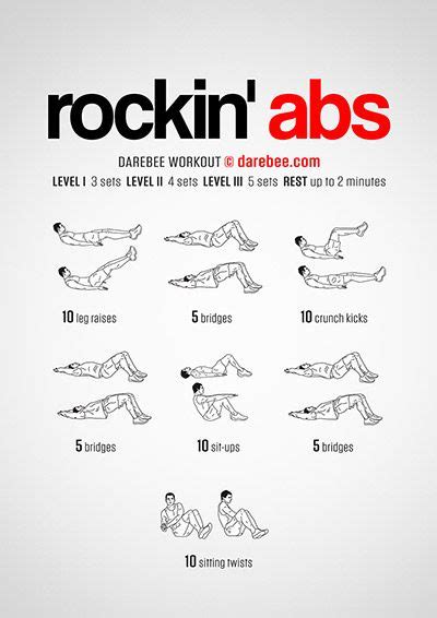 Darebee Workouts Abs Workout Gym Workout Tips Strength Workout