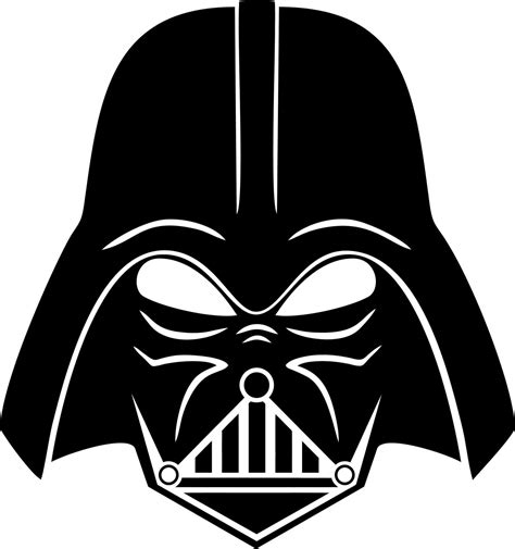 printable darth vader helmet template