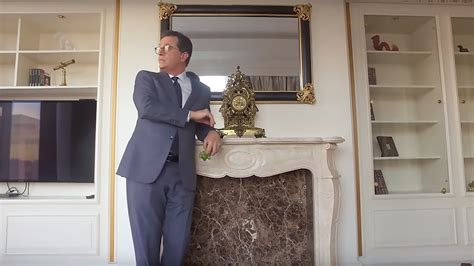Stephen Colbert Visits Trump S Golden Shower Hotel Room Rolling Stone
