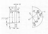 Spindle Kitagawa Lathe Adaptors sketch template