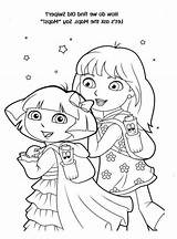 Dora Coloring Christmas Pages Library Clipart Kolorowanka Dla Dzieci Comments sketch template