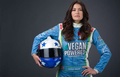 Leilani Münter Lone Female Driver Bringing Vegan Message To Daytona