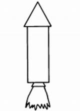 Silvester Malvorlagen Rakete sketch template
