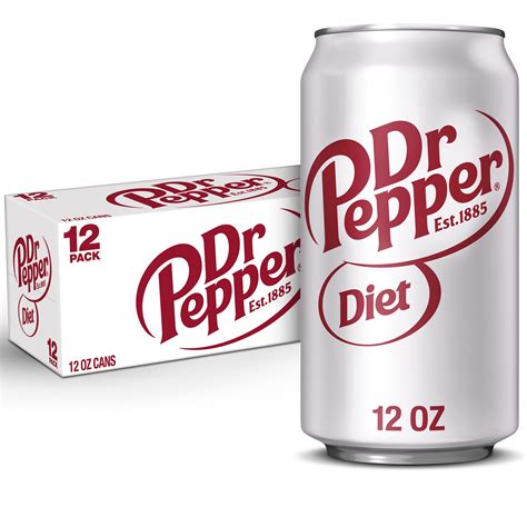 diet dr pepper soda  fl oz cans  pack walmartcom