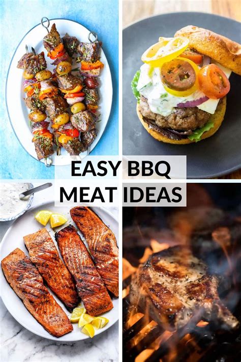 bbq meat ideas collage everyday easy eats
