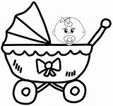 Carriage Kinderwagen Disimpan Coloringpagesfortoddlers sketch template