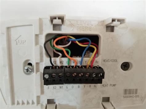 trane heat pump thermostat wiring color code trane air conditioner heat pump  unit