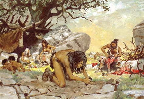 prehistorique prehistoire age de pierre