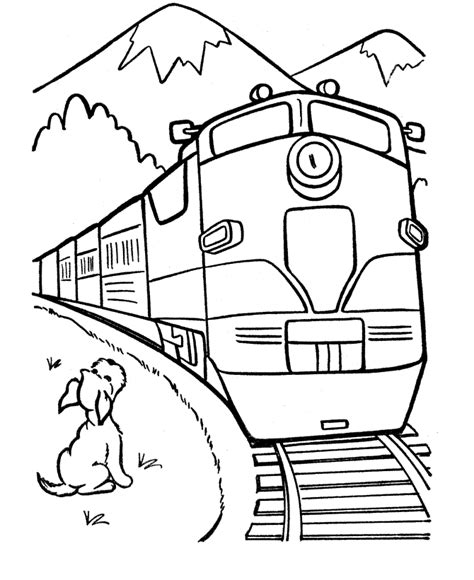 gallery  train drawing simple