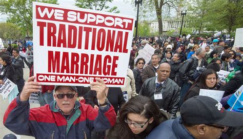 Thousands On Mall Voice Support Of State Laws Against Same Sex Marriage