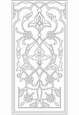 Coloring Pages Morocco Moorish Tile Sheets Publications Dover Doverpublications Template sketch template