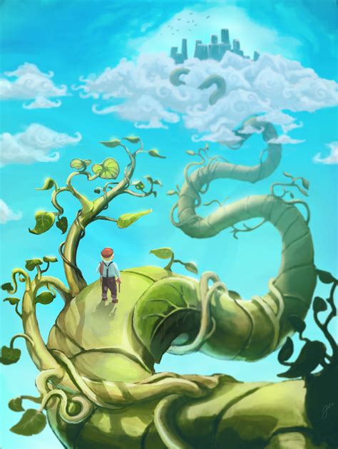 Jack And The Beanstalk By Jeshoo [©2015] Nursery Rhyme Art Jack The