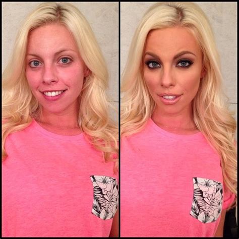 what female pornstars look like with and without makeup