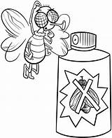 Funny Coloring Fly Insects Pages Topcoloringpages Printable sketch template