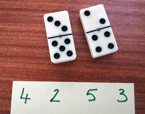 domino number challenge maths life