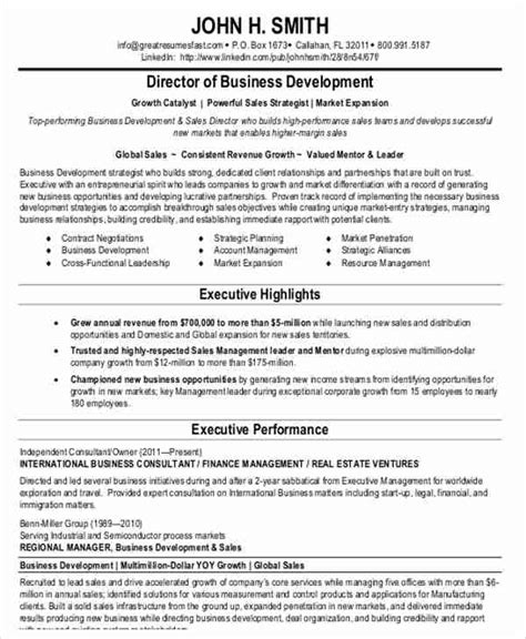 simple business resume templates