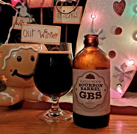 beer review hardywoods bourbon barrel gbs gingerbread stout  tap takeover