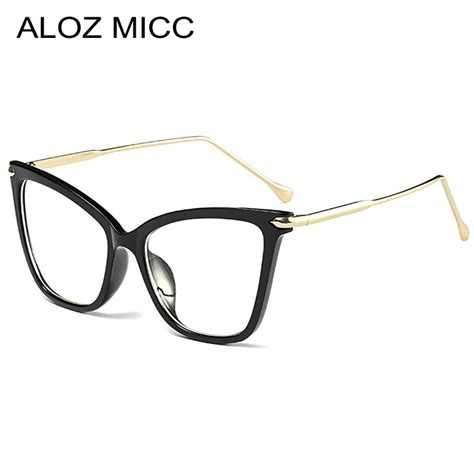 aloz micc fashion elegant cat eye glasses frame women retro acetate