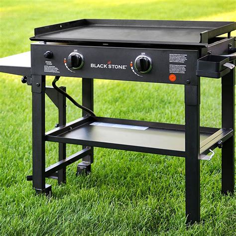 blackstone    griddle outdoor cooking station black  sale  ebay griddle