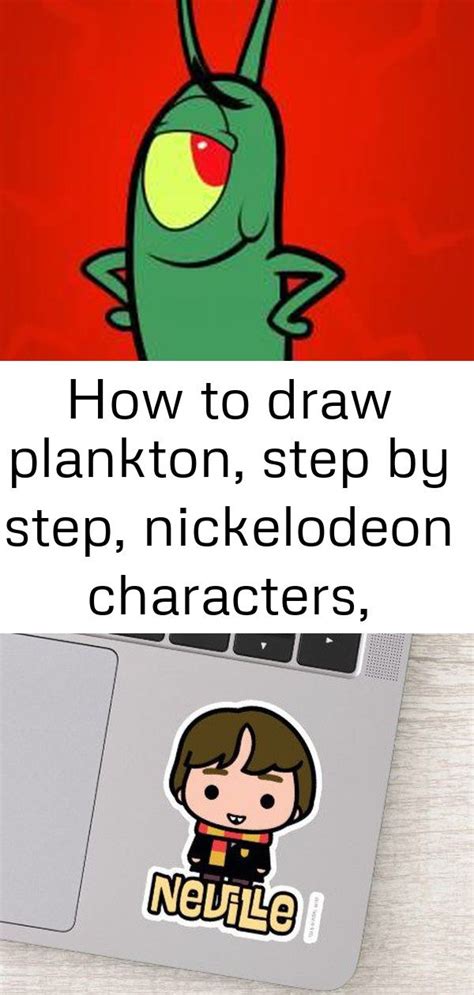 How To Draw Plankton Step By Step Nickelodeon Characters